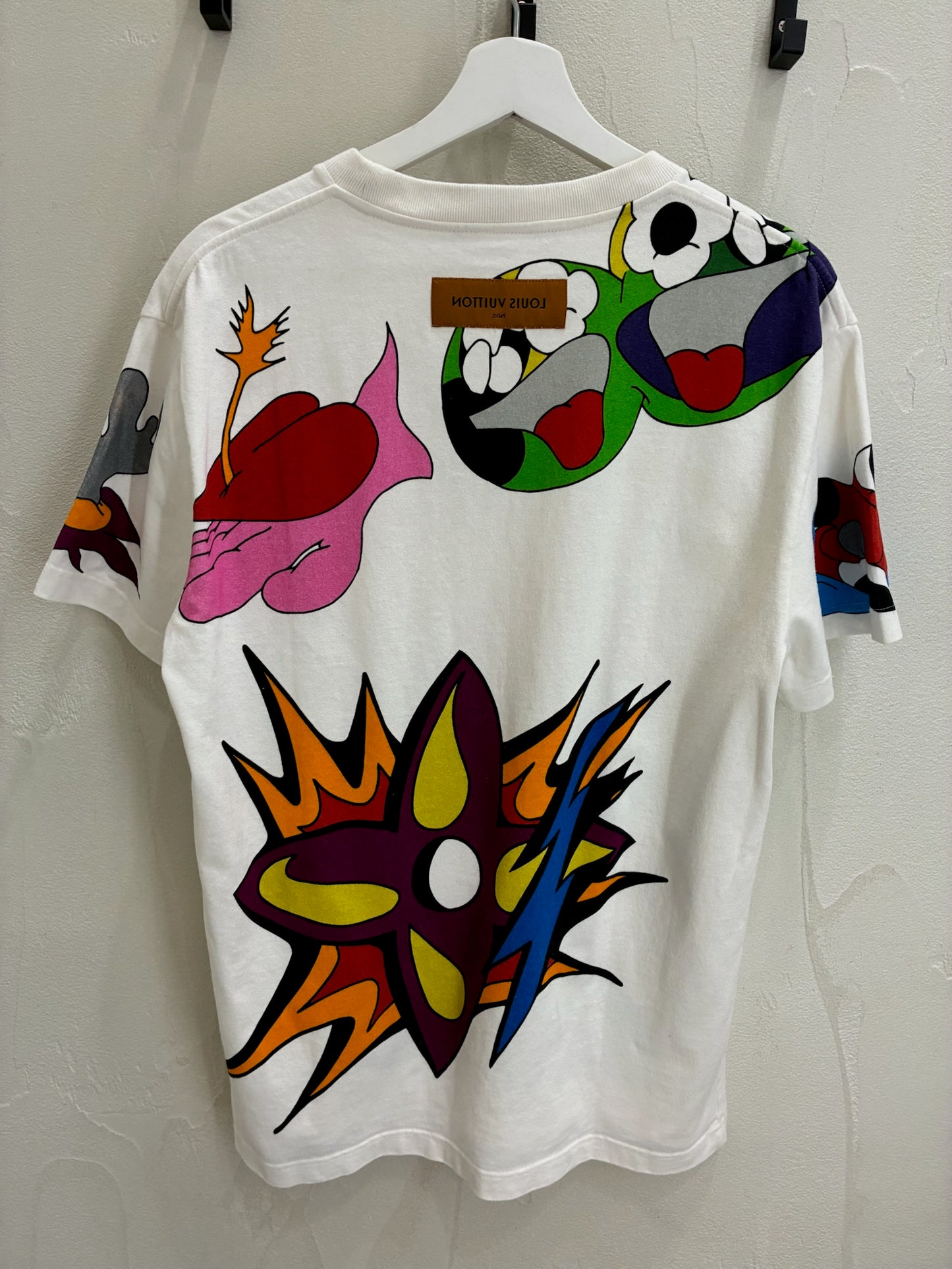 Louis Vuitton SS21 Cartoon Logo Print T-shirt
