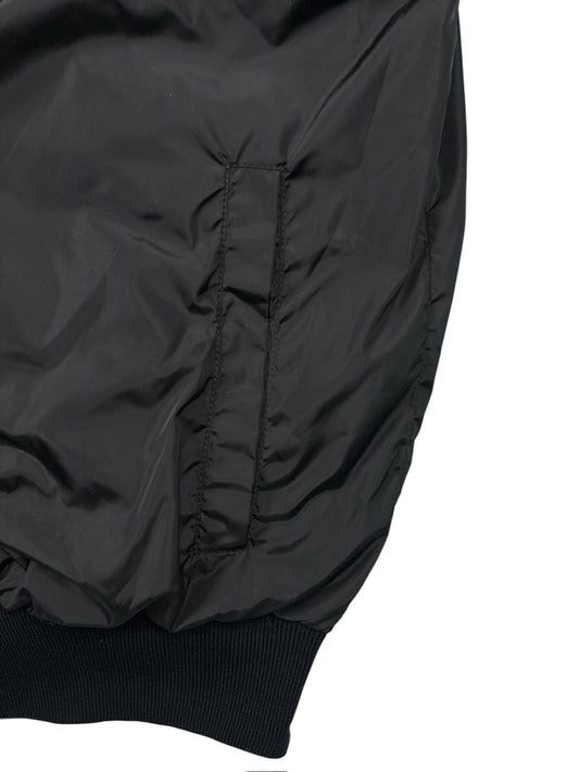 Prada Wool Re-Nylon Zip-Up Cardigan