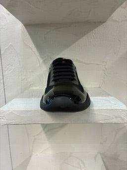 Prada America's Cup Black Patent Leather