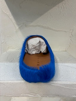 Marni Blue Fussbet Sabot