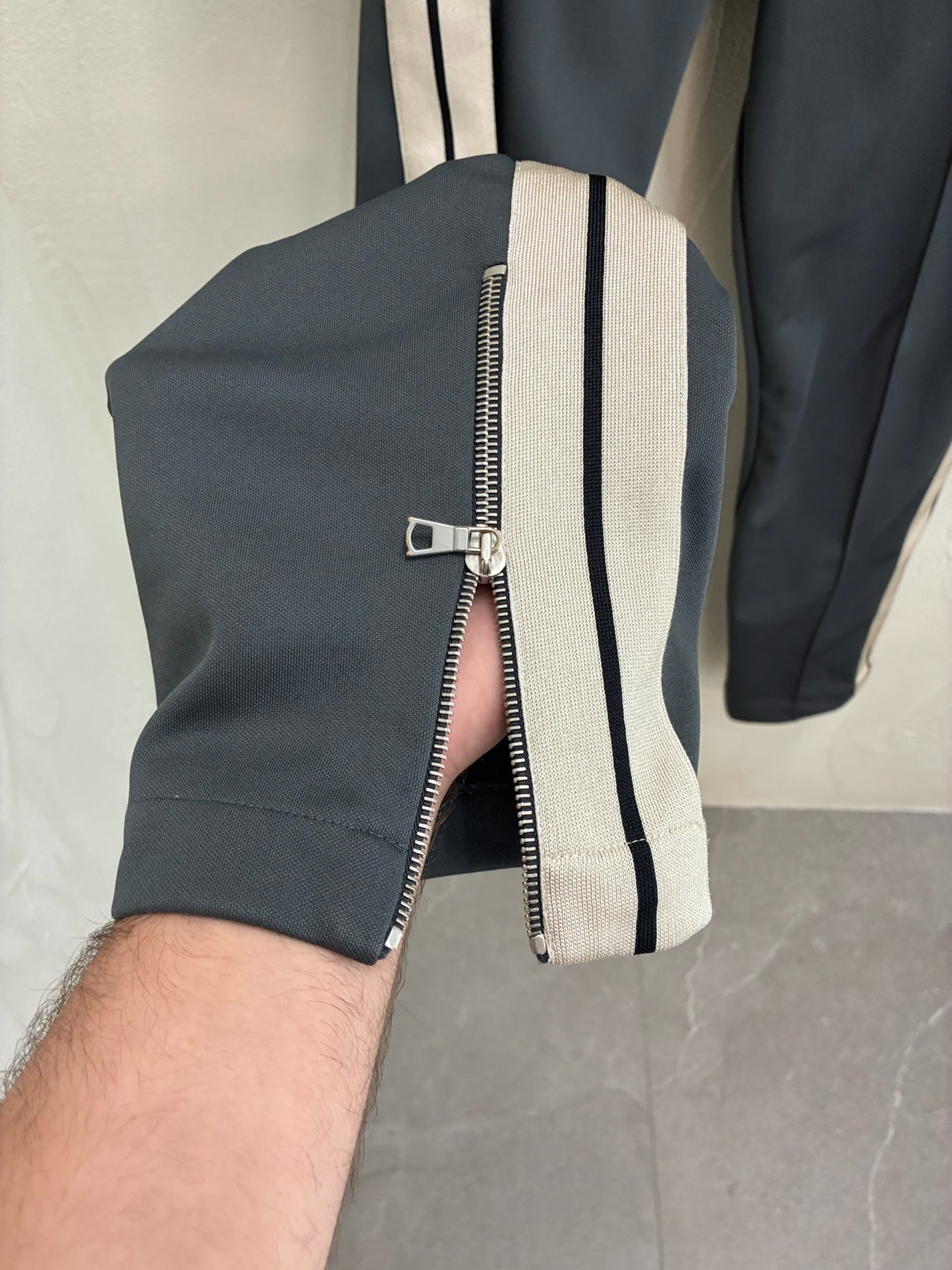 Palm Angels Track Pants Dark Grey
