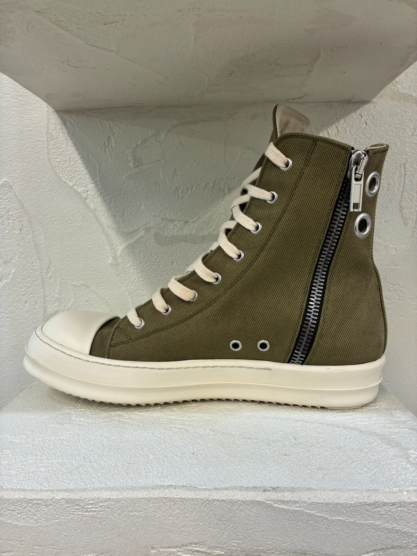 Rick owens DRKSHDW Luxor High Tops 'Pale Green'