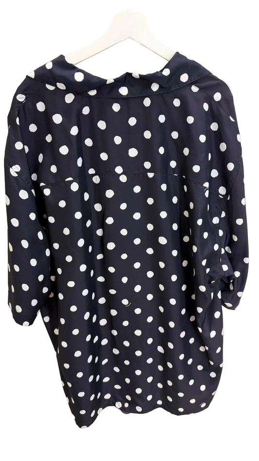 Marni Polka-Dot Short Sleeved Button Up