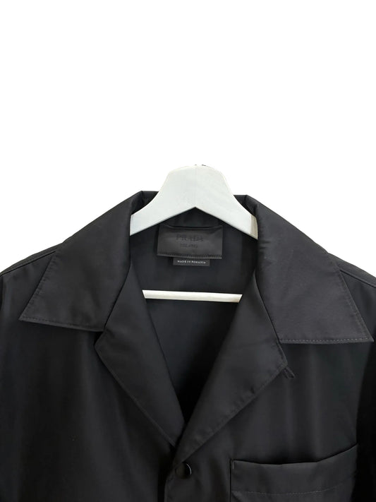 Prada Re-Nylon Short Sleeve Shirt 'Black'