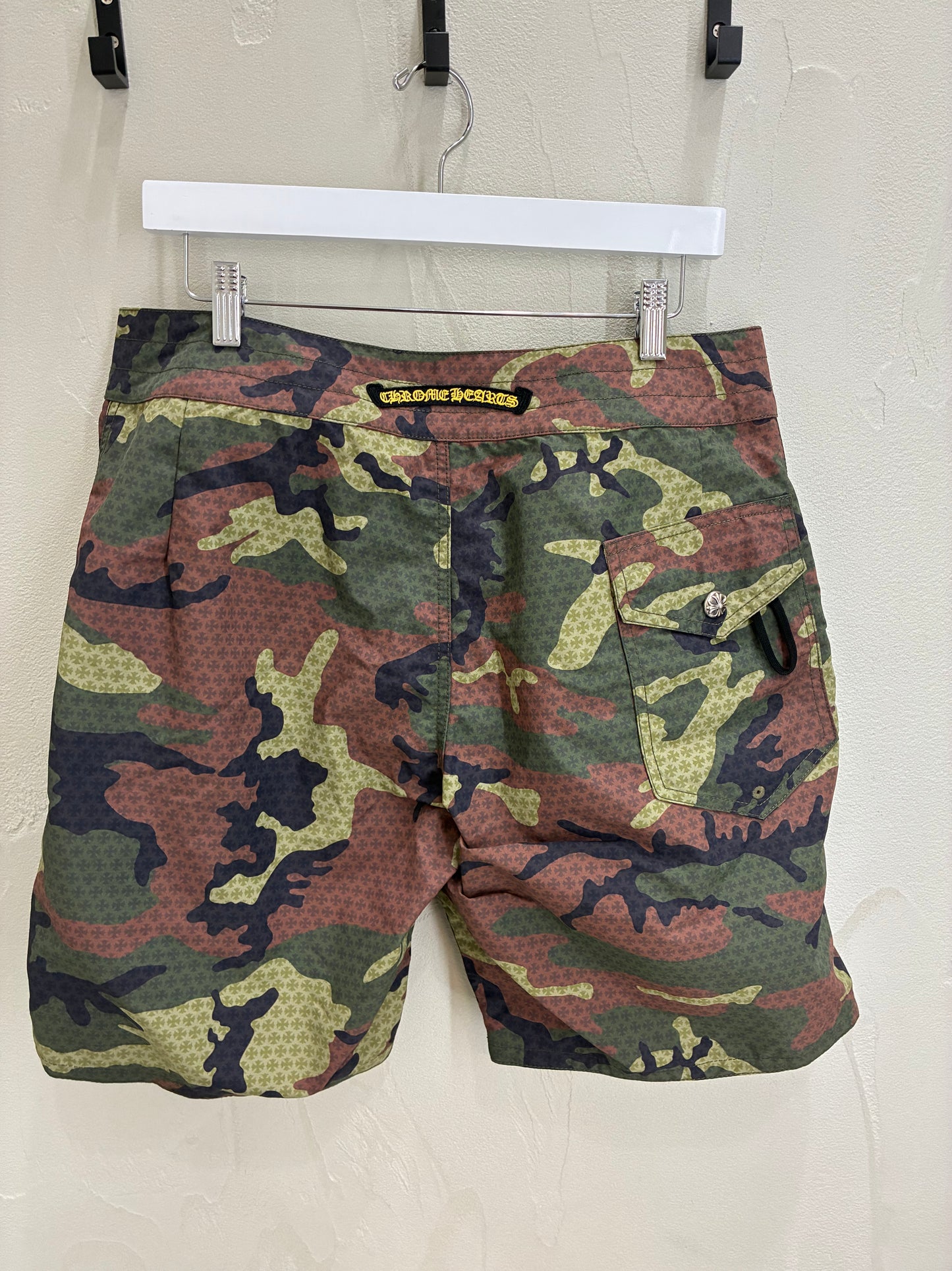 Chrome Hearts Camouflage Board Shorts