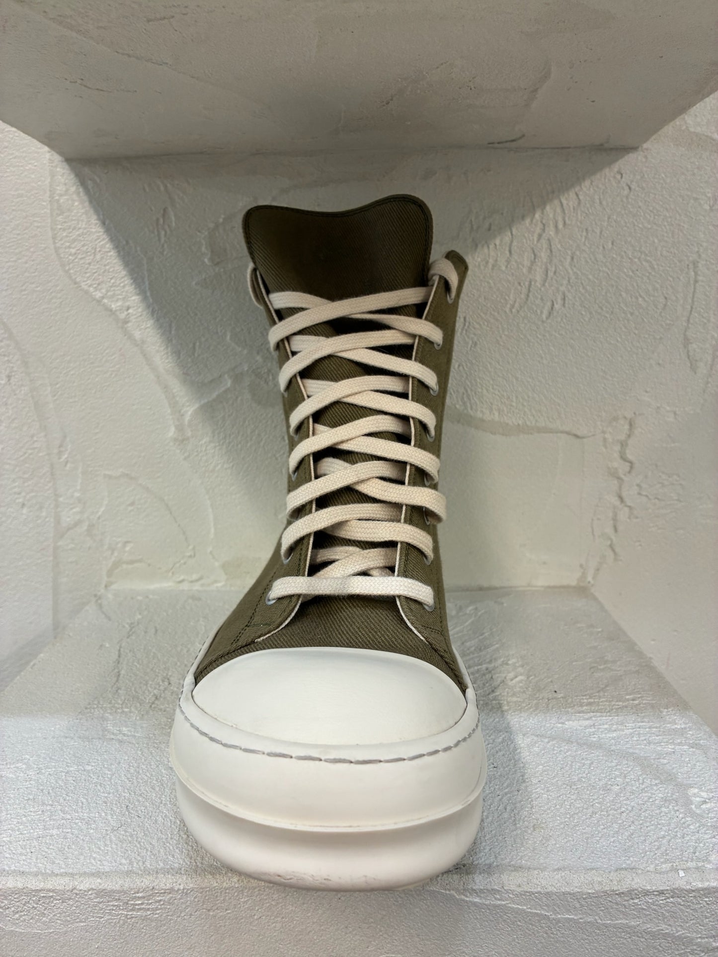 Rick owens DRKSHDW Luxor High Tops 'Pale Green'
