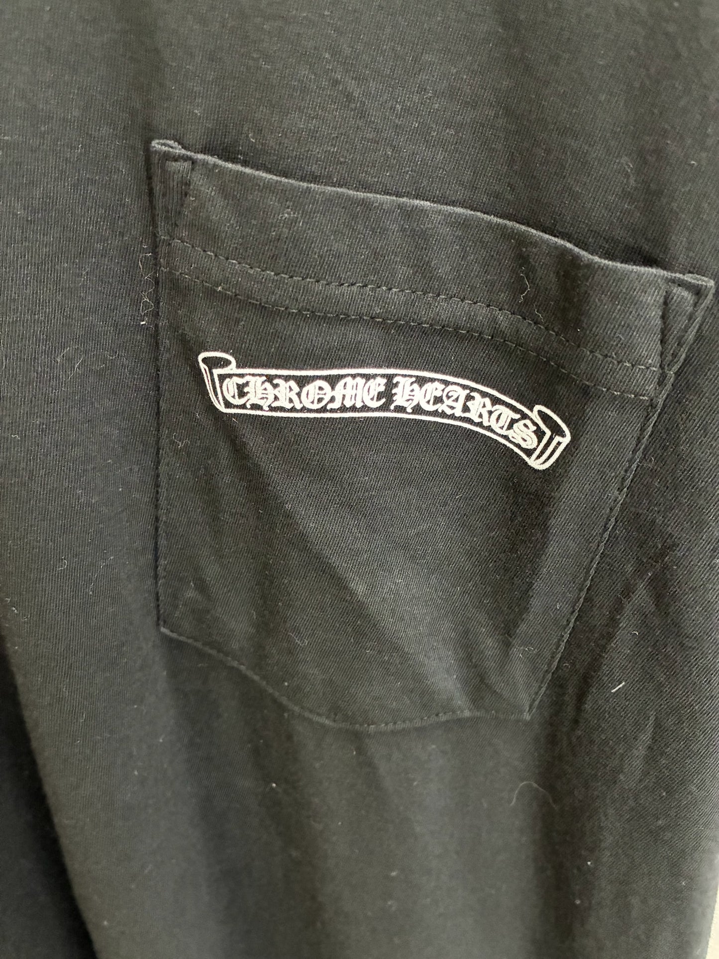 Chrome Hearts Scroll Logo T-Shirt