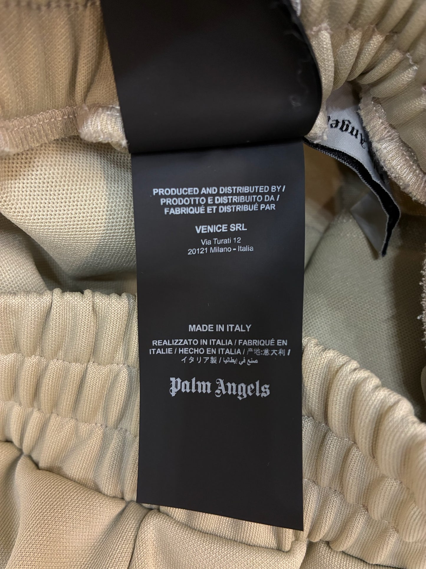 Palm Angels Tracks Pants Beige