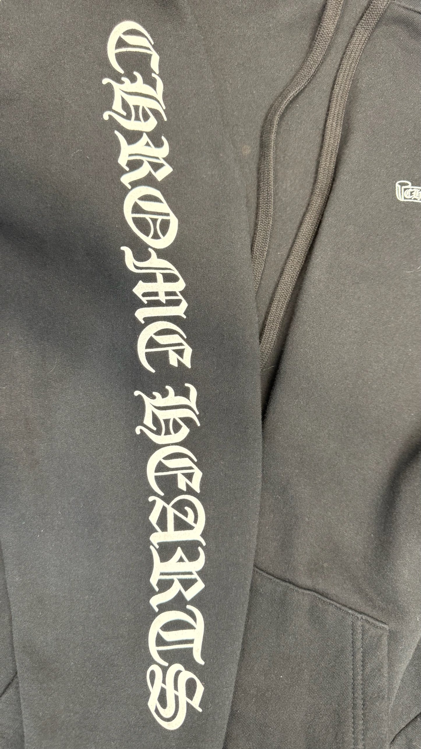 Chrome Hearts Scroll Logo Hoodie