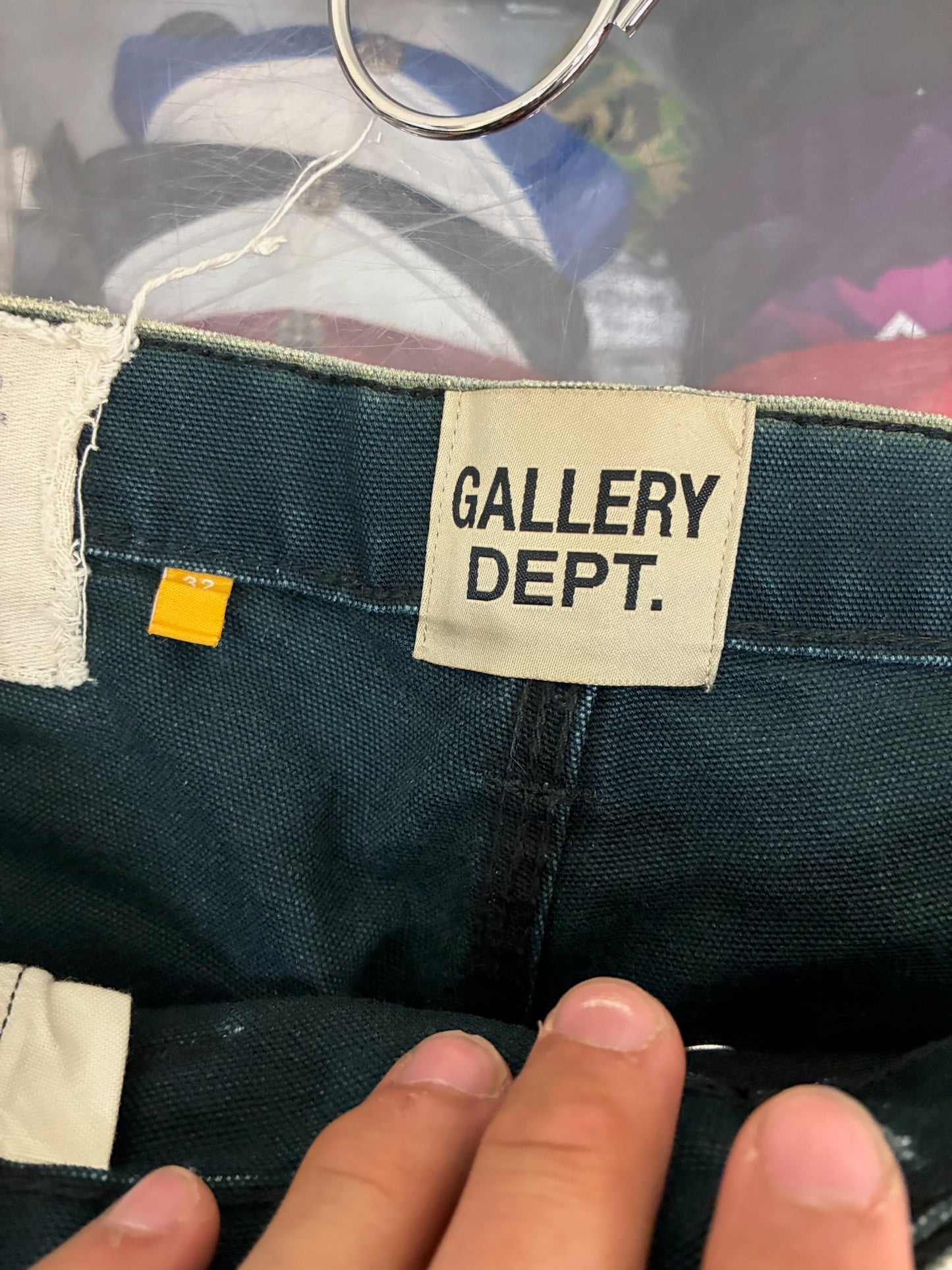 Gallery Dept Carpenter Flared Jeans Navy Blue