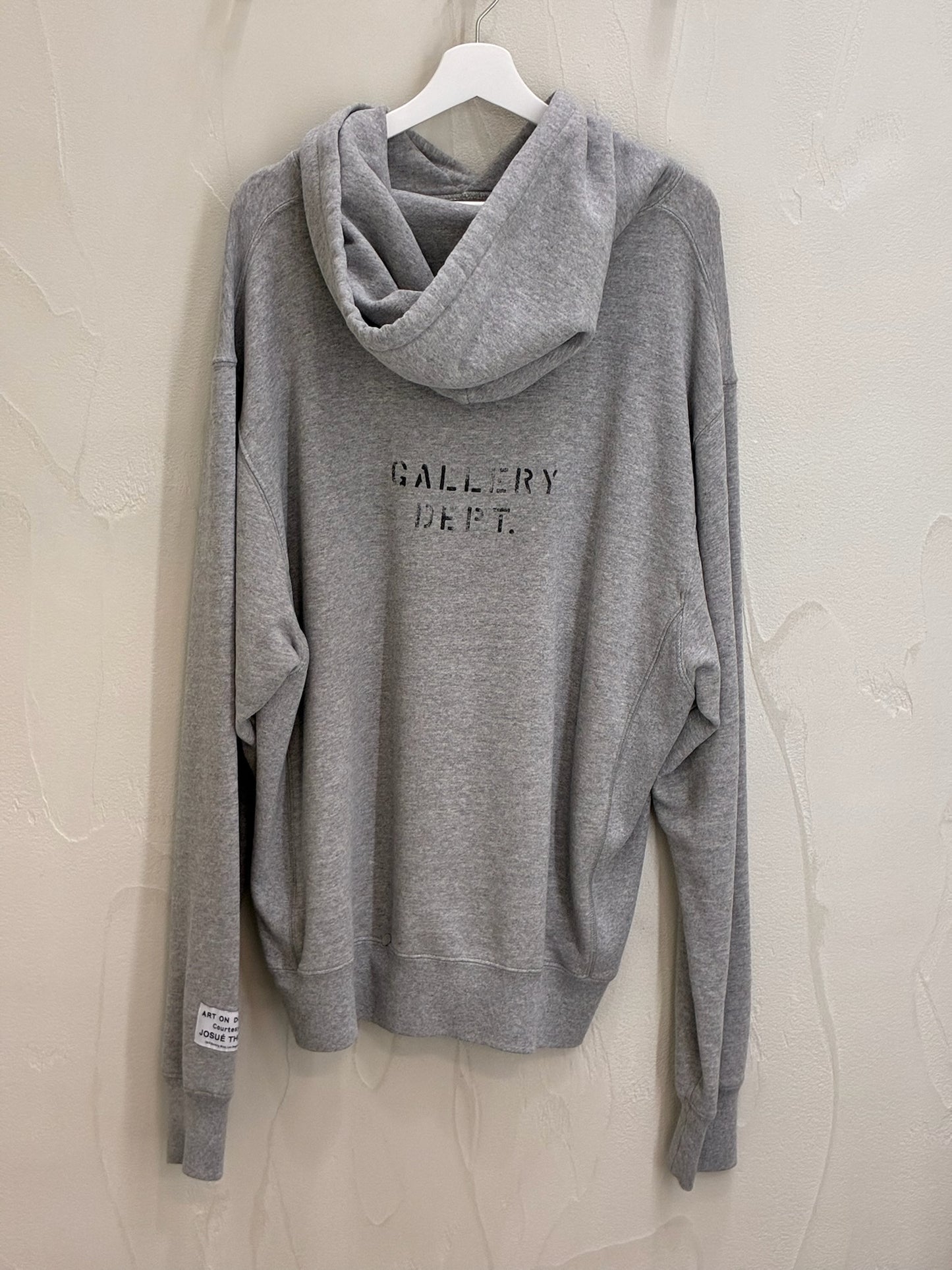 Gallery Dept. Center Logo DEPT Hoodie Grey