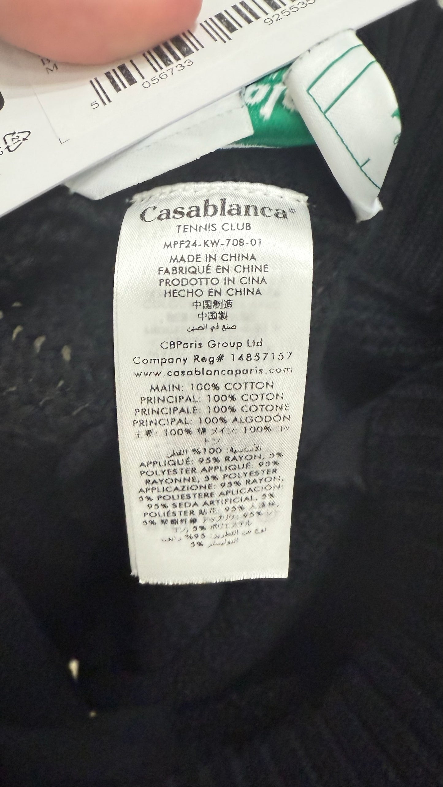 Casablanca Crochet Tennis Shorts