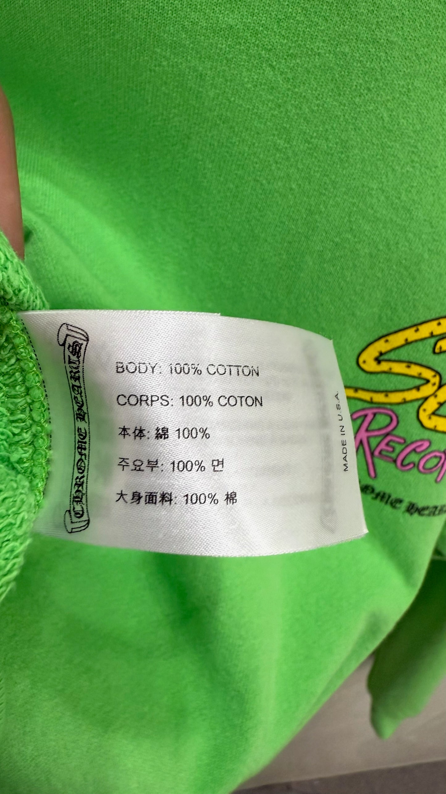 Chrome Hearts Matty Boy Sex Records Crewneck