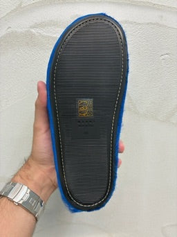 Marni Blue Fussbet Sabot