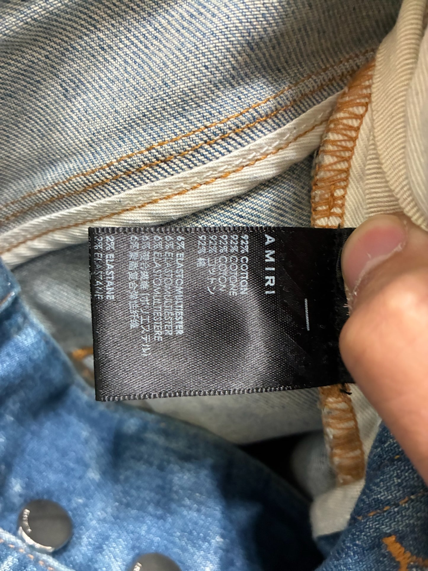 Amiri MX1 distressed Jeans