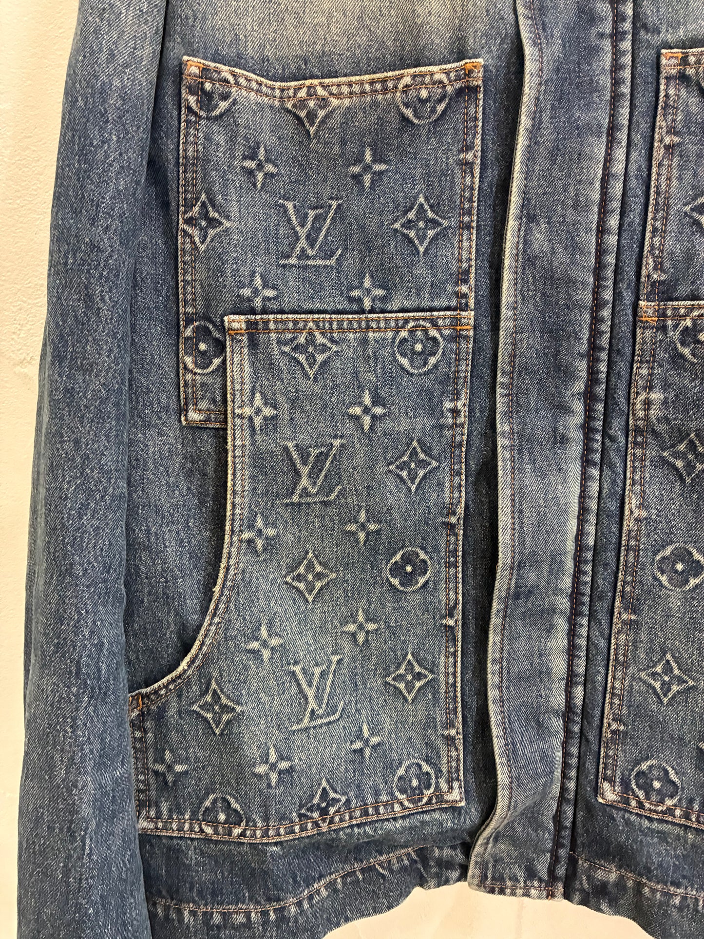 Louis Vuitton LV Monogram Denim Carpenter Jacket