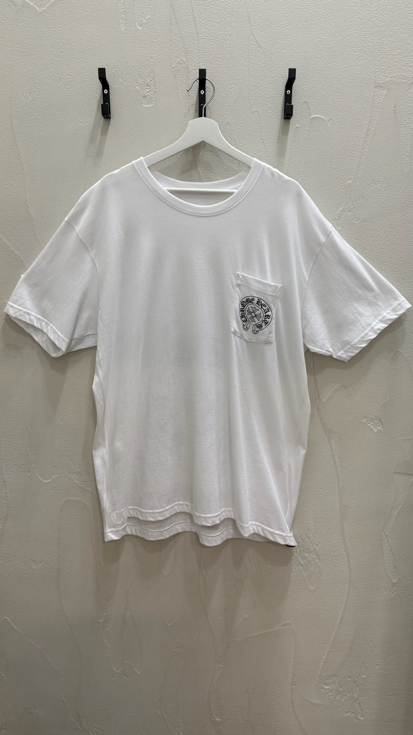 Chrome Hearts Las Vegas Horseshoe White T-Shirt