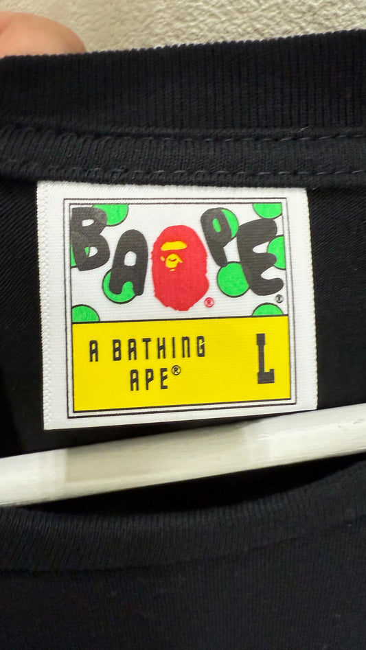 BAPE Flame Ape Short Sleeve Shirt
