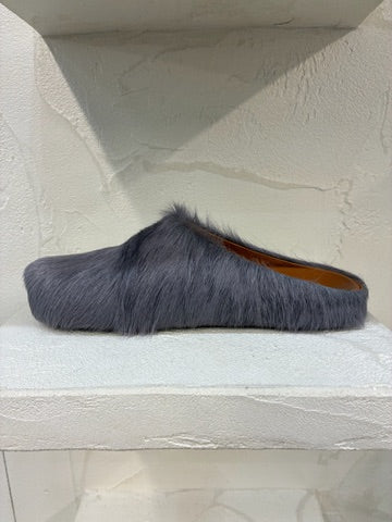 Marni Grey Fussbett Sabot