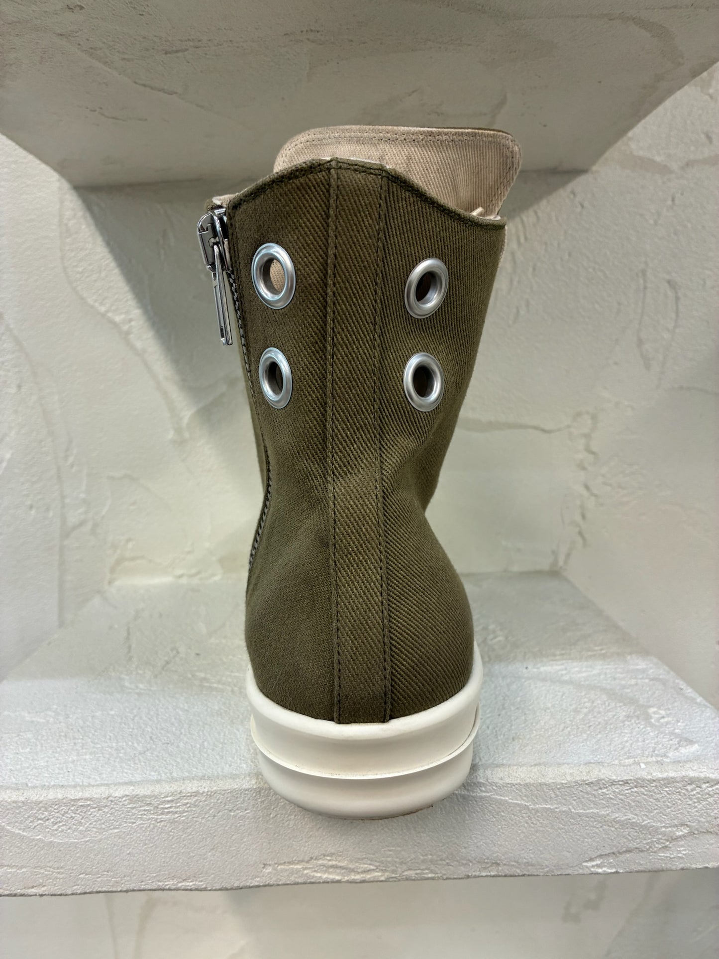 Rick owens DRKSHDW Luxor High Tops 'Pale Green'
