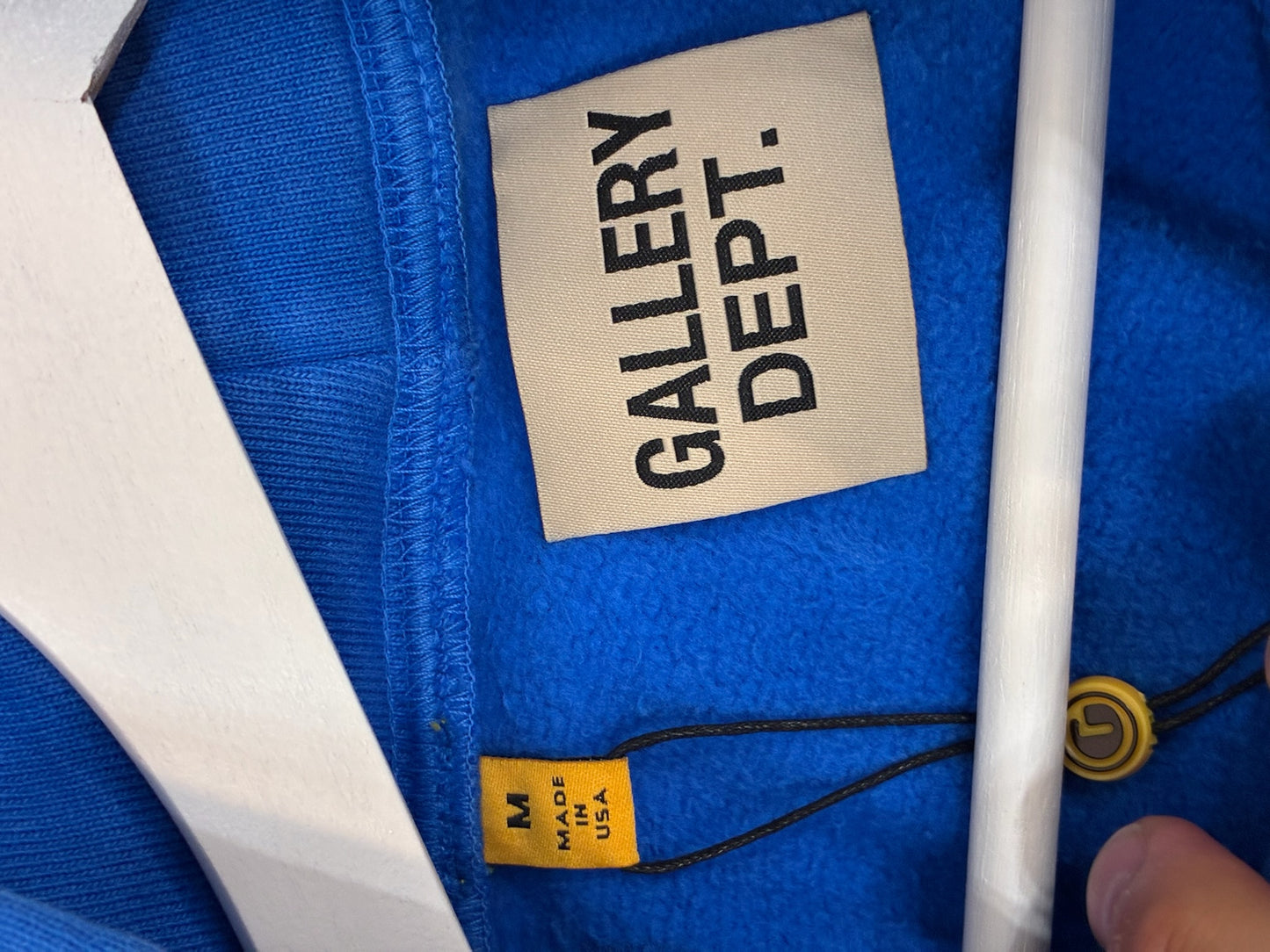 Gallery Dept Boxing Hoodie Royal Blue