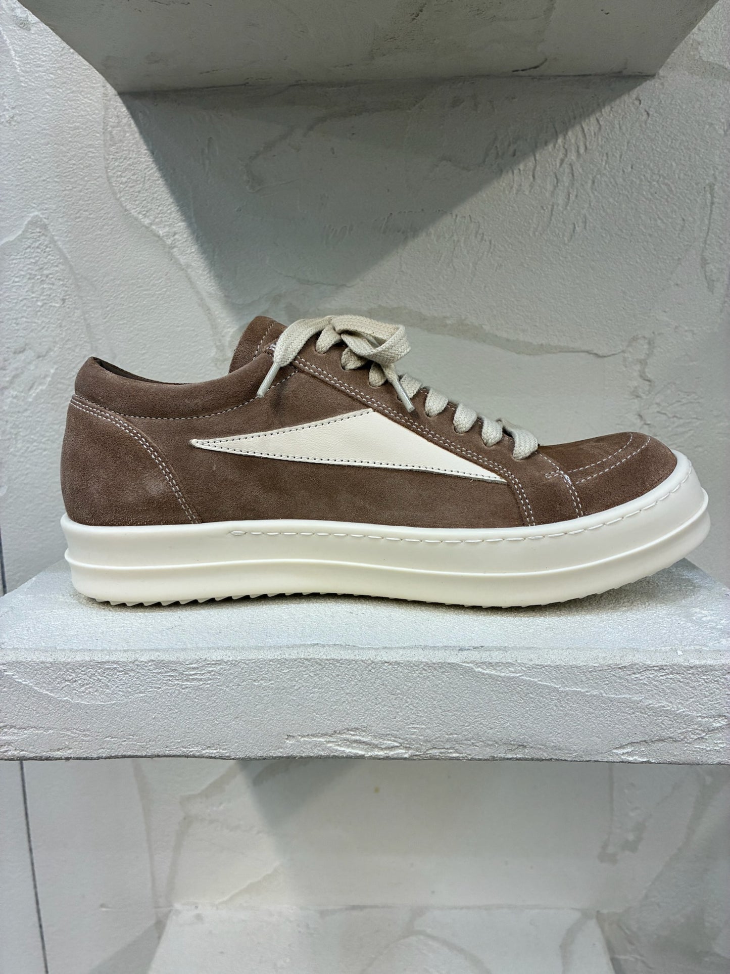 Rick Owens Vintage leather lace up sneakers