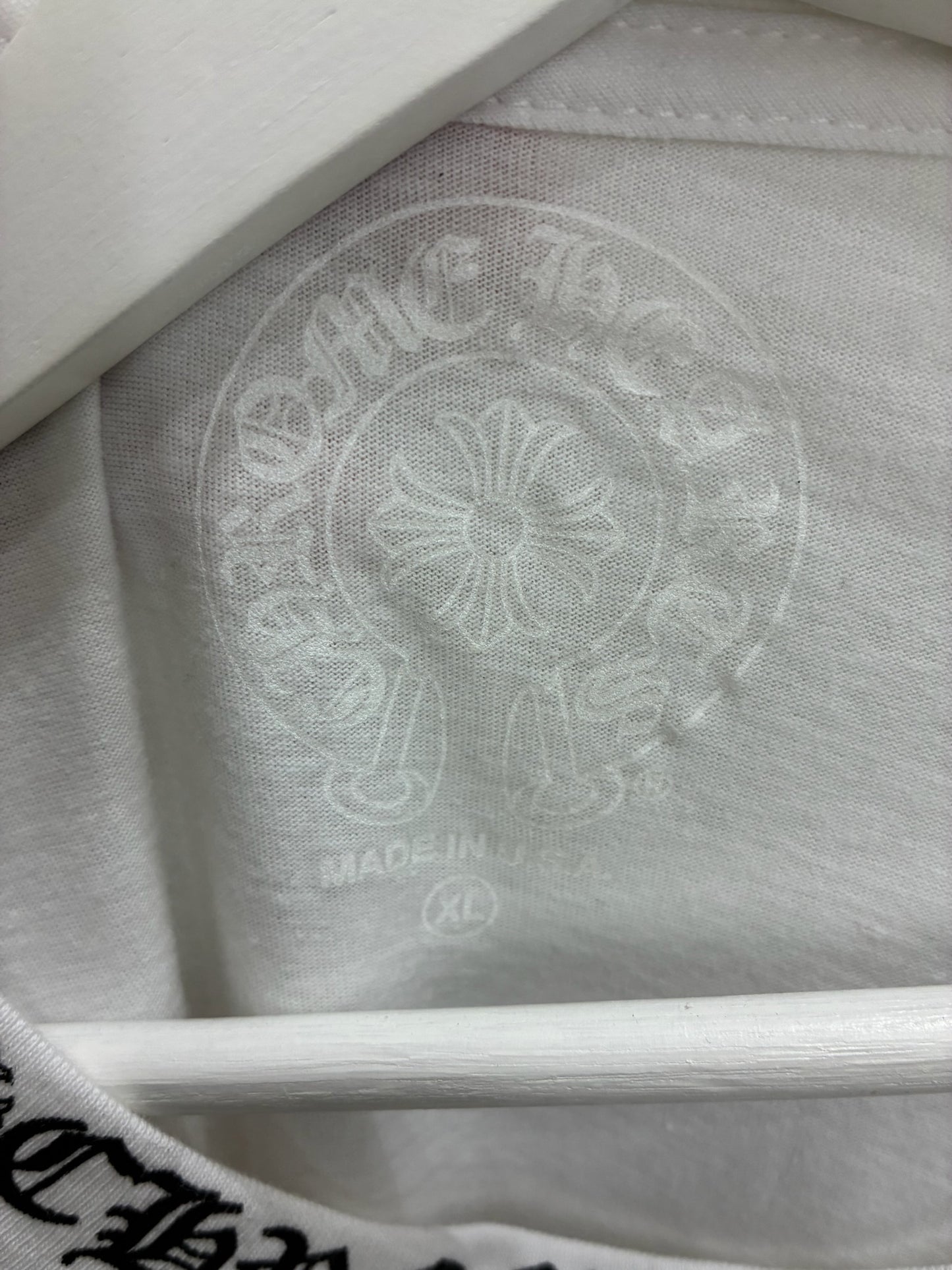 Chrome Hearts Neck Logo Long Sleeve Crewneck