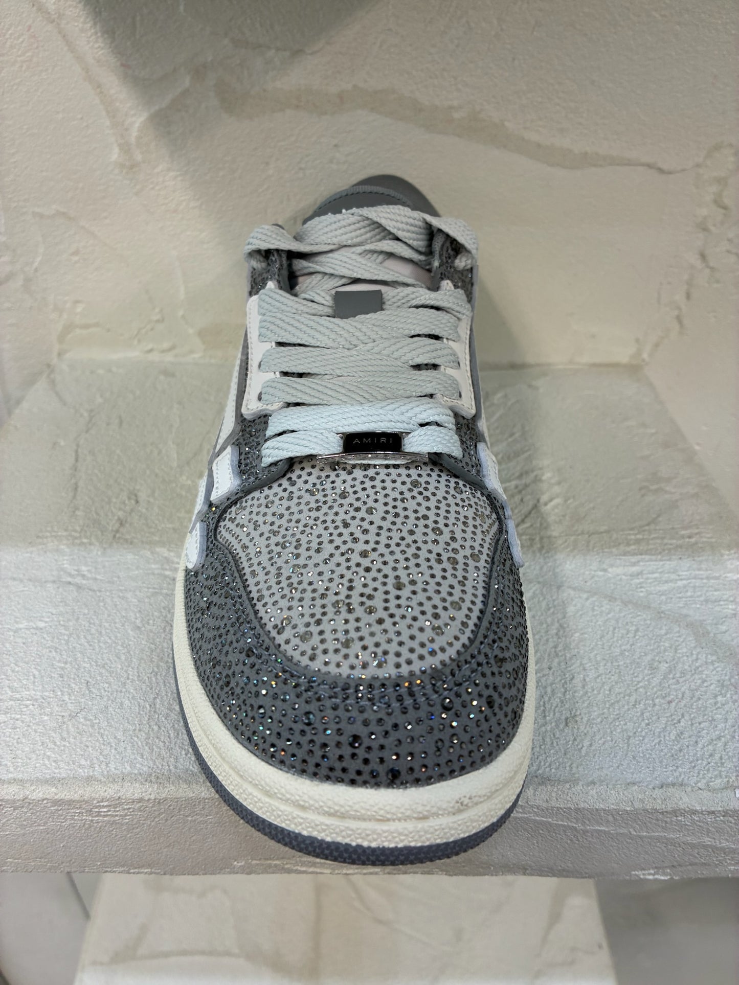 Amiri Crystal Skel-Top Low Sneakers