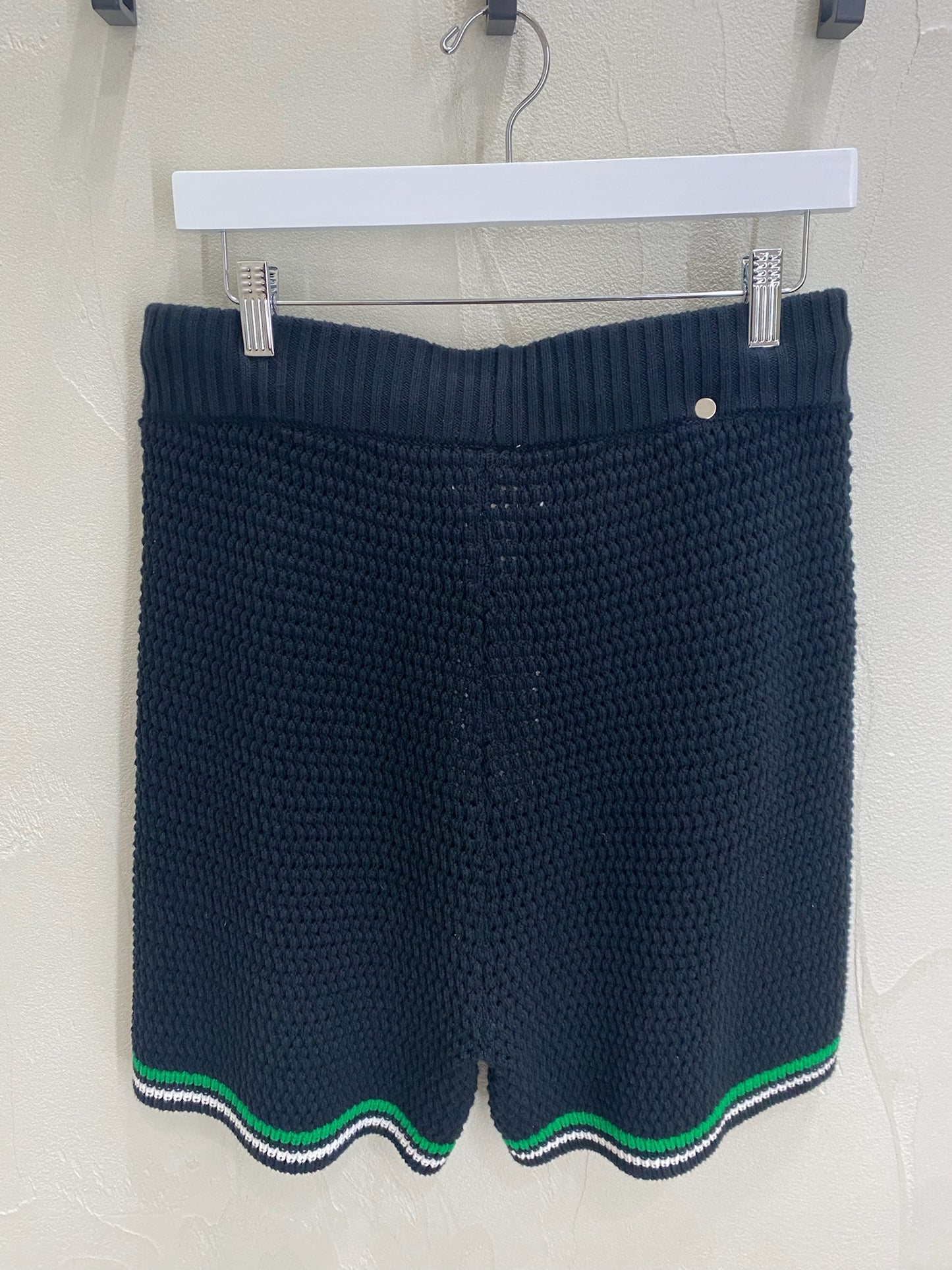 Casablanca Crochet Tennis Shorts