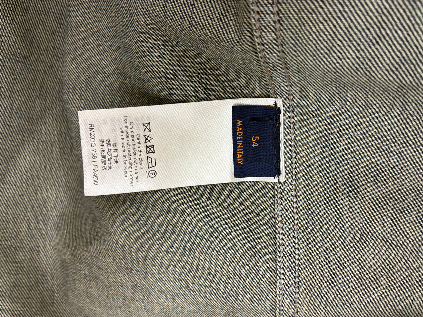 Louis Vuitton LV Monogram Denim Carpenter Jacket