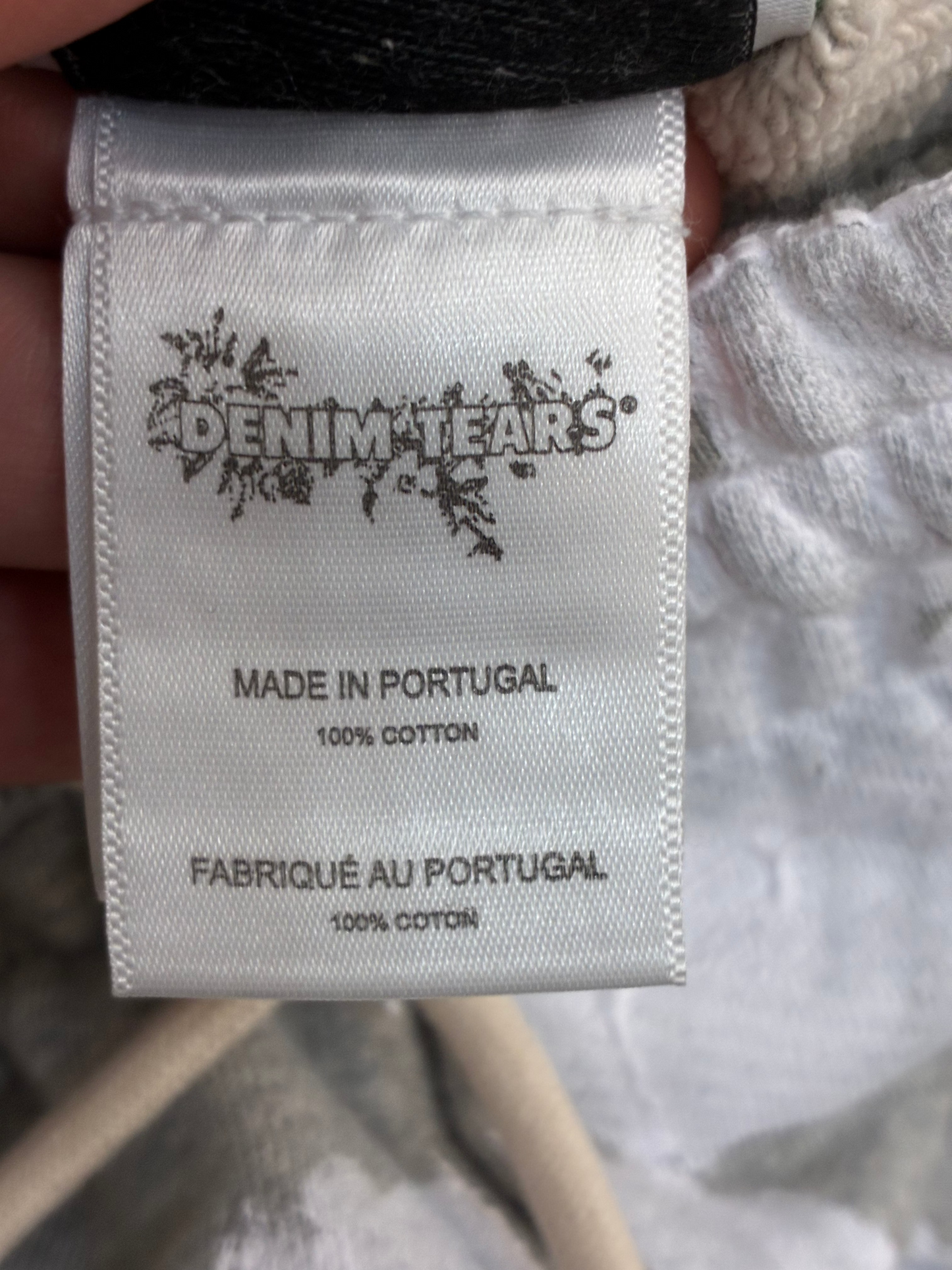 Denim Tears The Cotton Wreath Sweatpants Gray