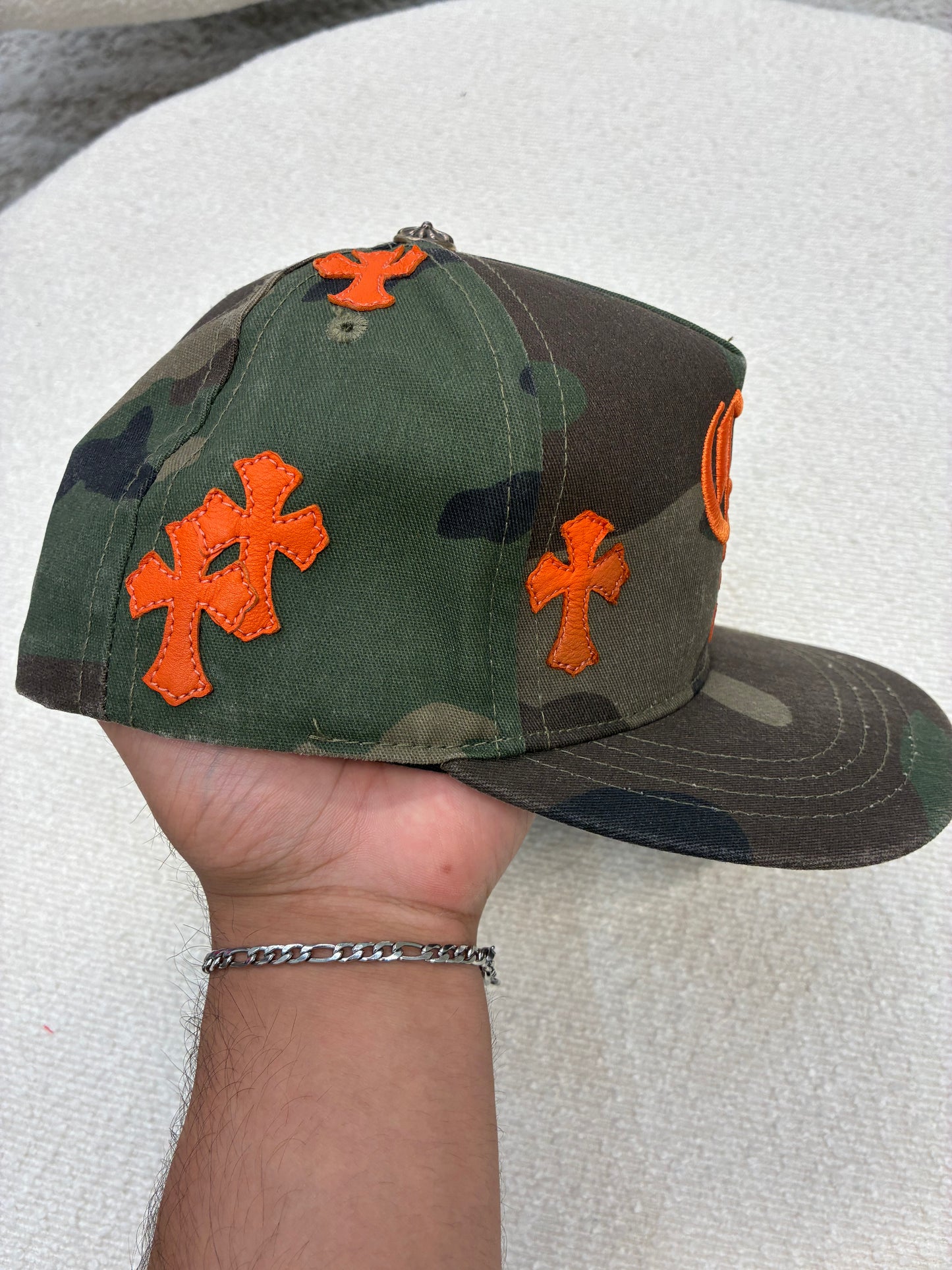 Chrome Hearts CH Cross Patch Hat Camo