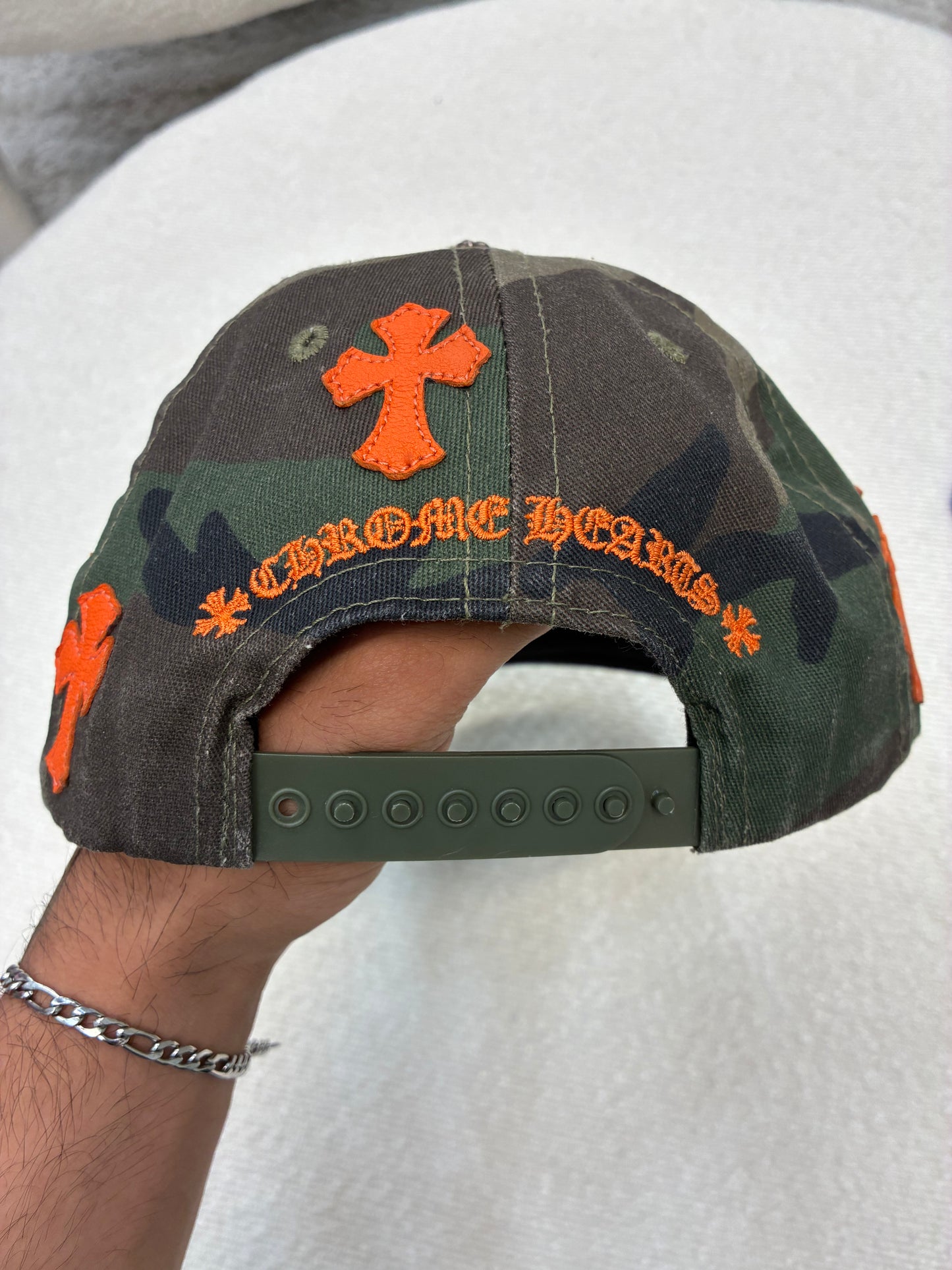 Chrome Hearts CH Cross Patch Hat Camo