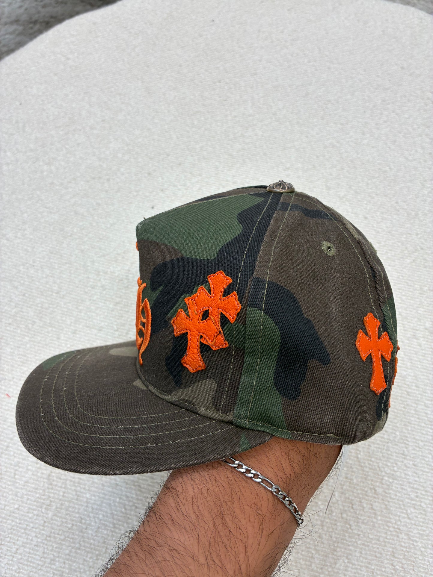 Chrome Hearts CH Cross Patch Hat Camo