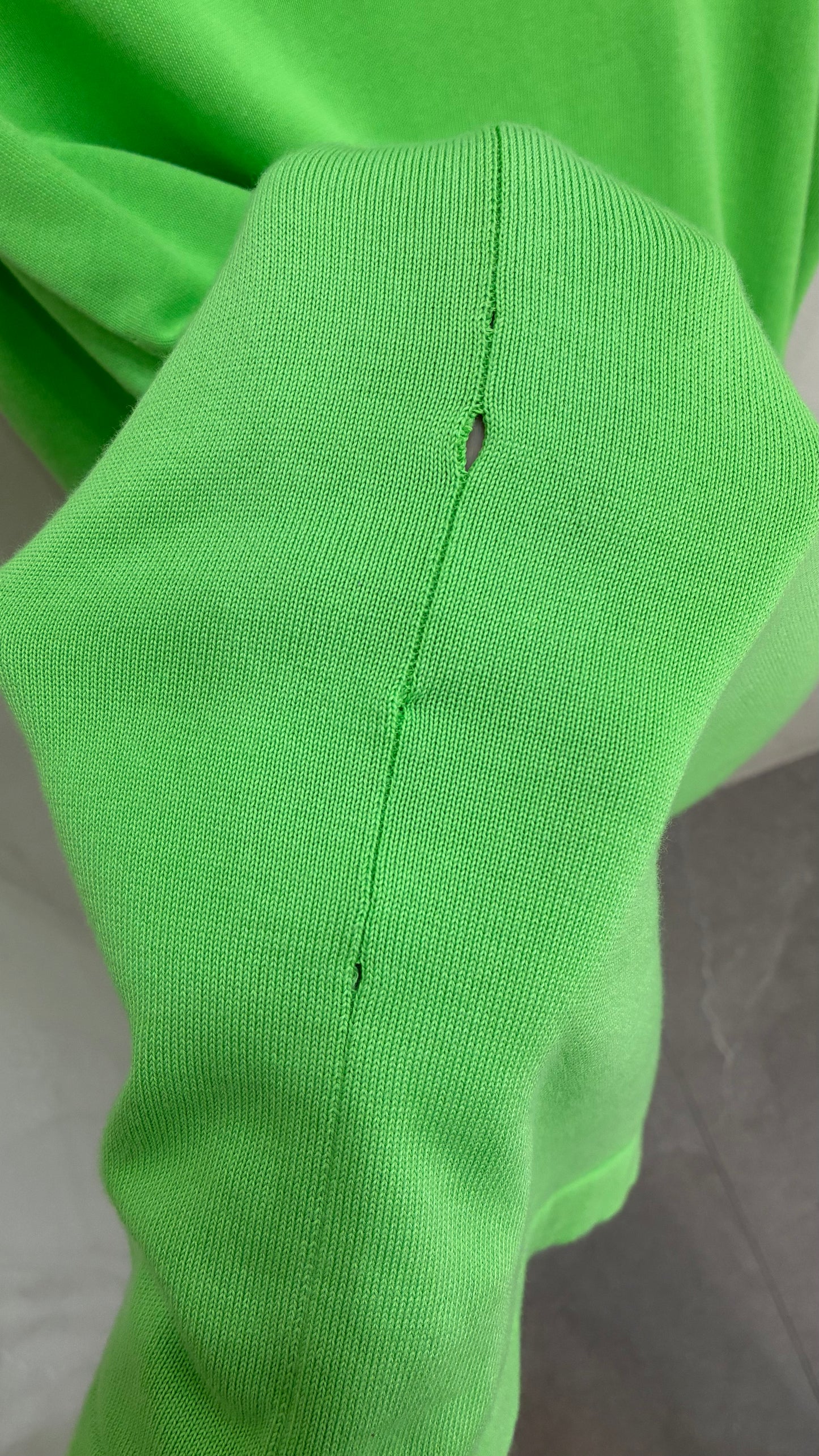 Louis Vuitton Green & White Pin Logo Embroidered T-Shirt