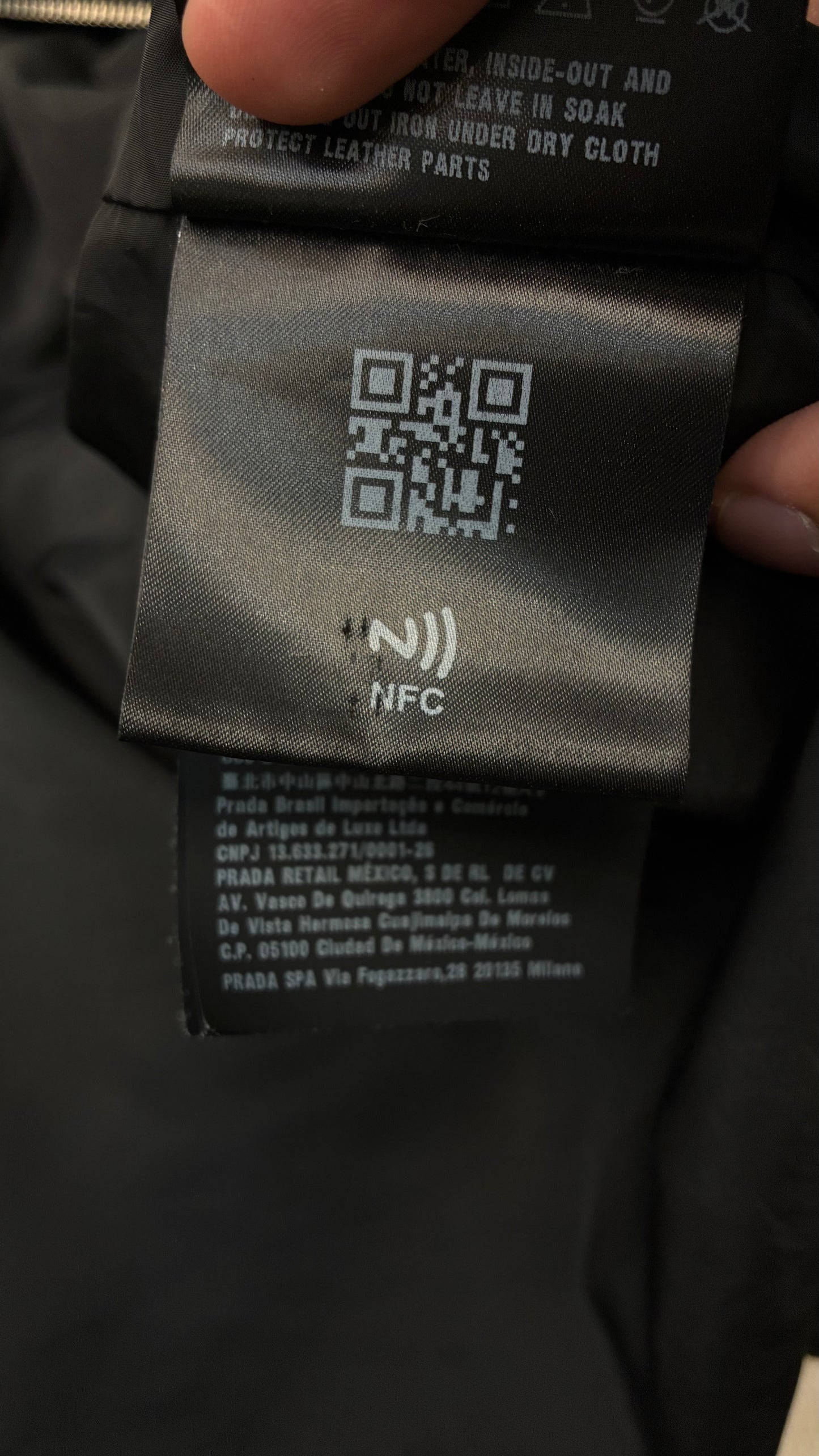 Prada Nylon Blouson Jacket