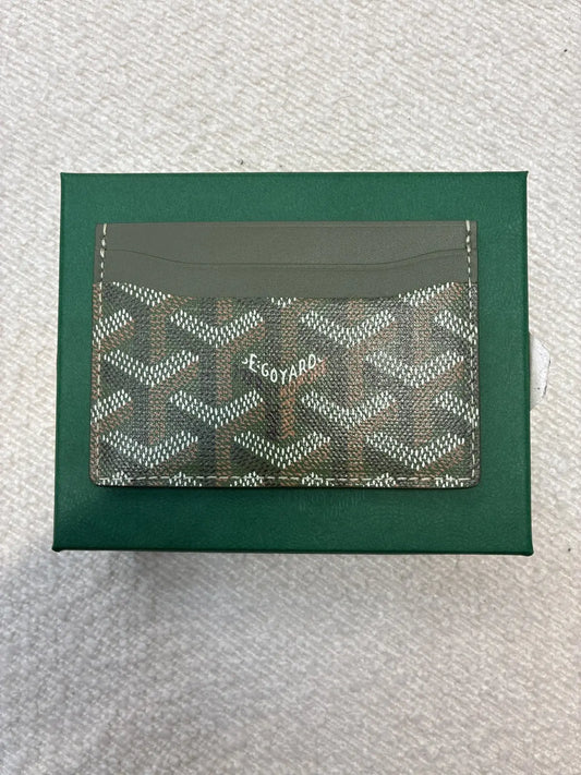 Goyard Saint Sulpice Khaki Limited Edition Cardholder