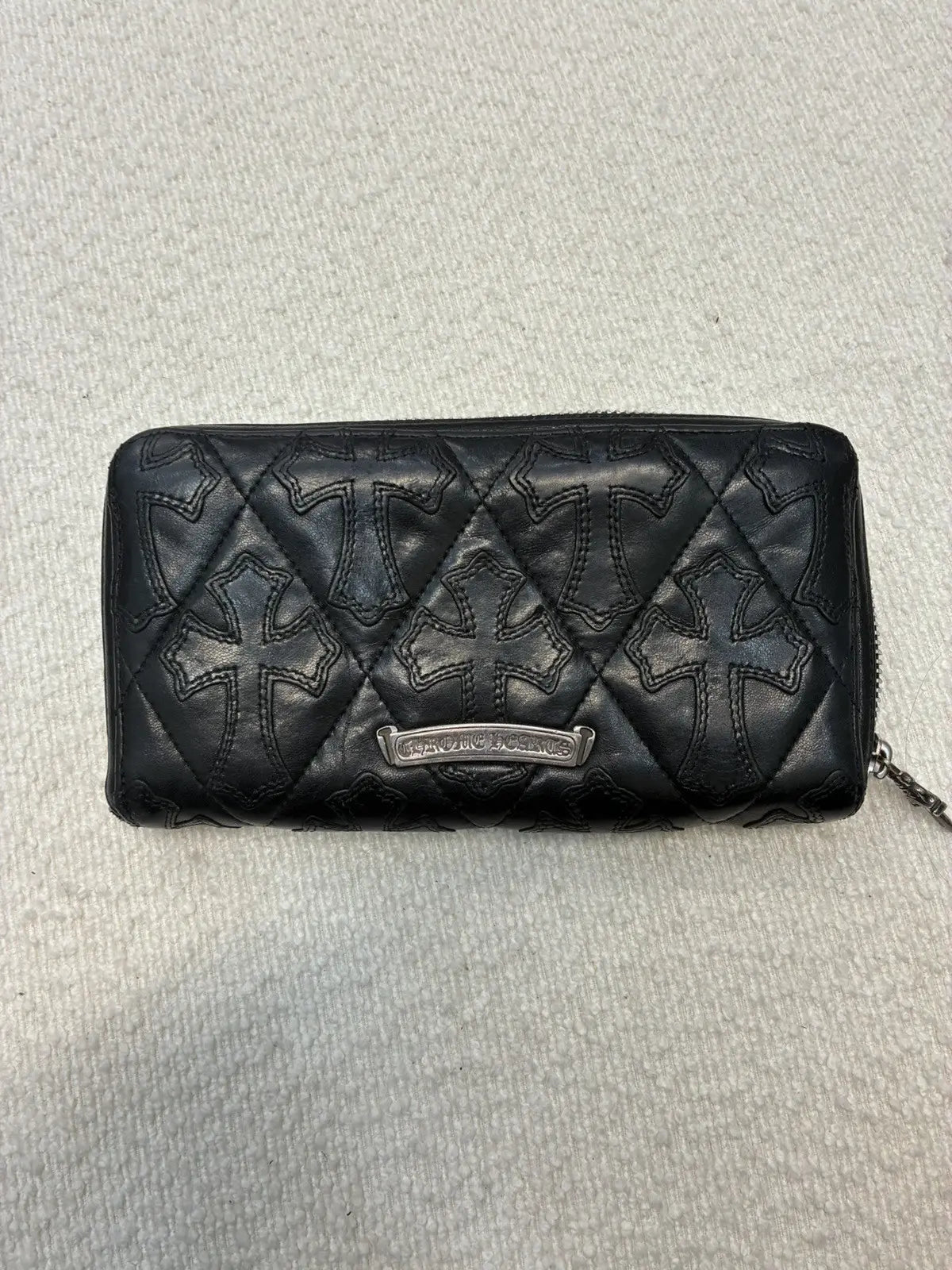Chrome Hearts Cemetery Leather Wallet