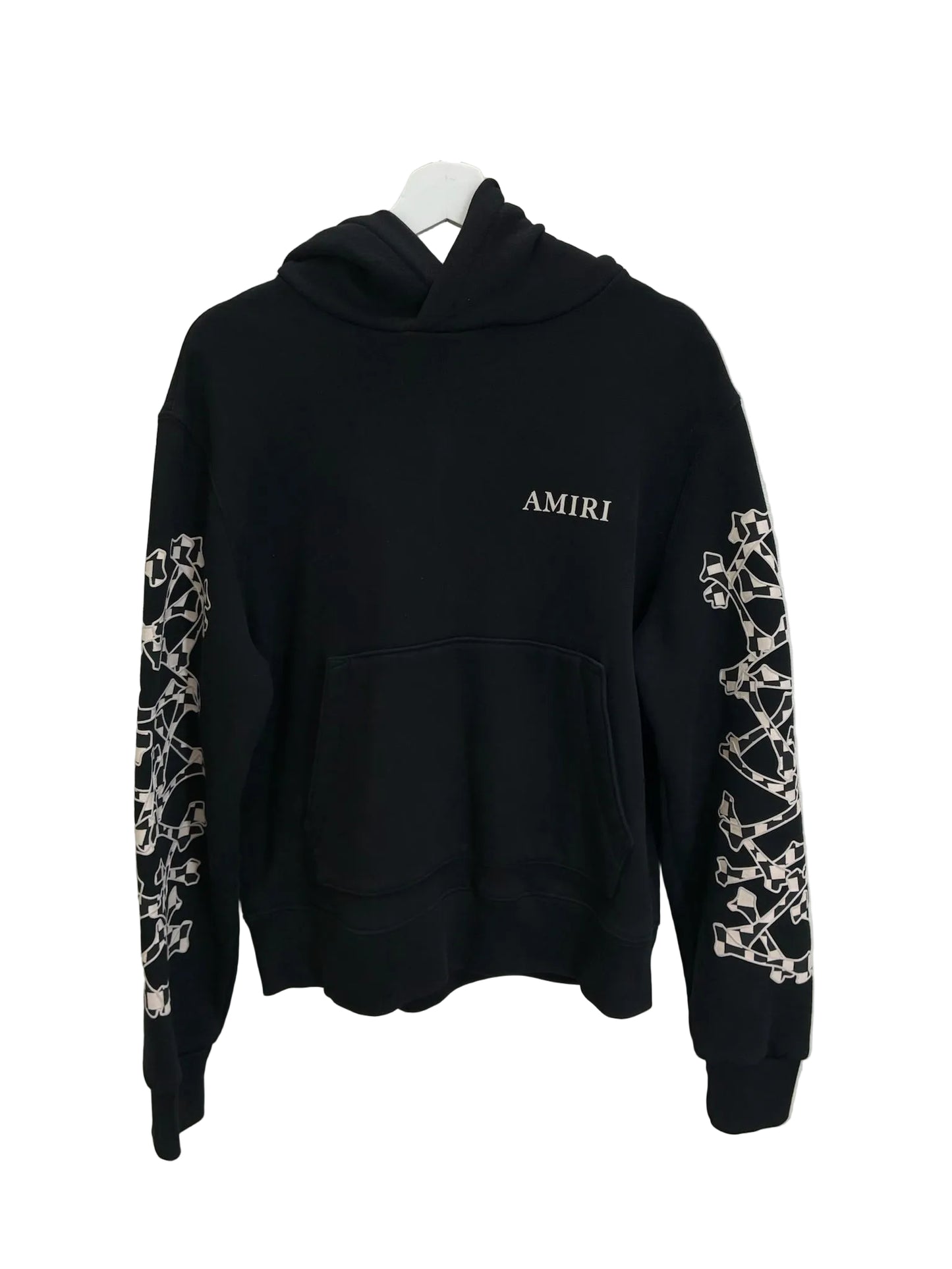 Amiri Bones Stacked Hoodie 'Black'