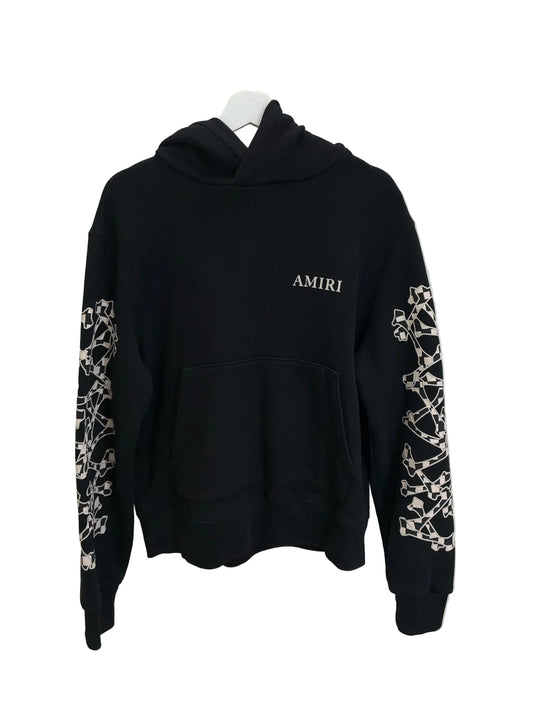 Amiri Bones Stacked Hoodie 'Black'