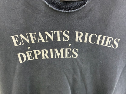Enfants Riches Deprimes Logo Hoodie Navy Blue