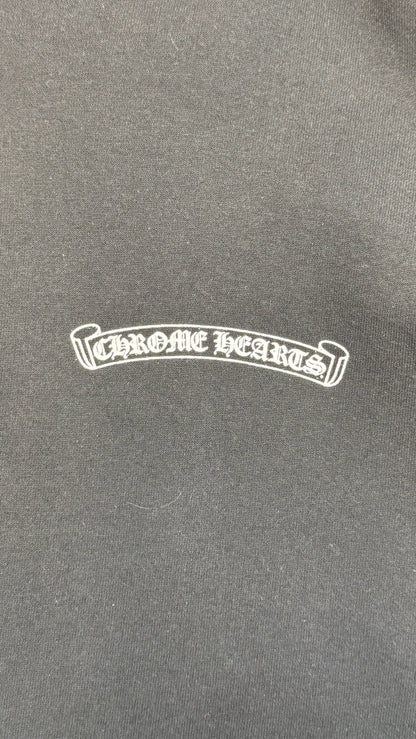 Chrome Hearts Scroll Logo Hoodie