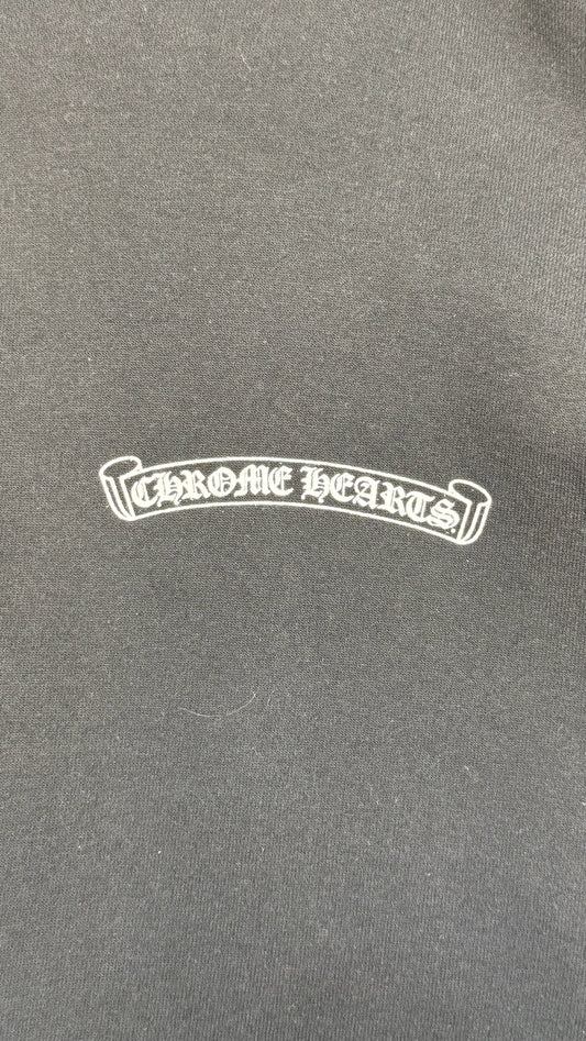 Chrome Hearts Scroll Logo Hoodie