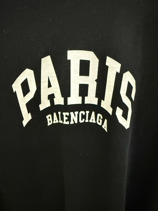Balenciaga Mens Cities Paris T-Shirt