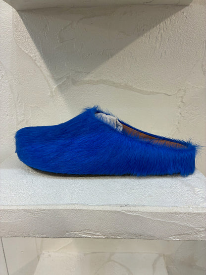 Marni Blue Fussbet Sabot