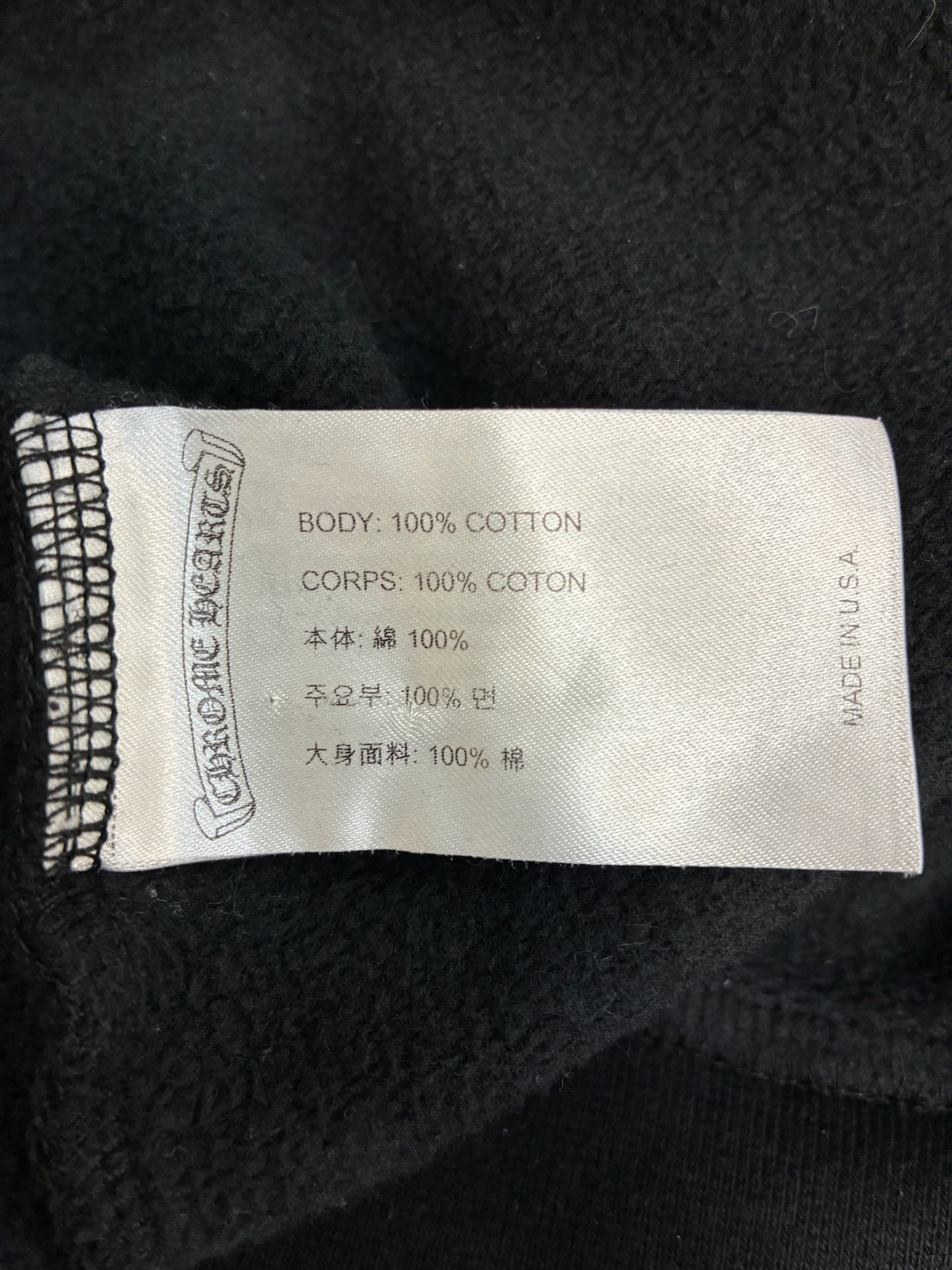 Chrome Hearts Made In Hollywood USA Hoodie Black/Red