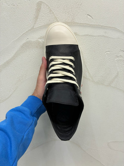 Rick Owens Porterville Low Sneaker Black