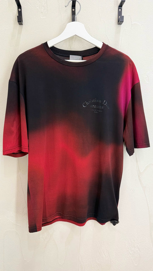 DIOR Atelier Tie-Dye Short Sleeve Shirt