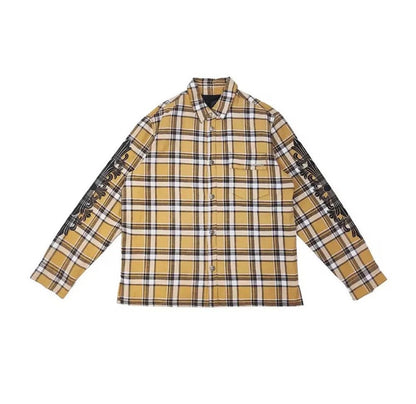 Chrome Heart Padded Flannel