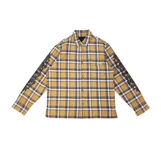 Chrome Heart Padded Flannel